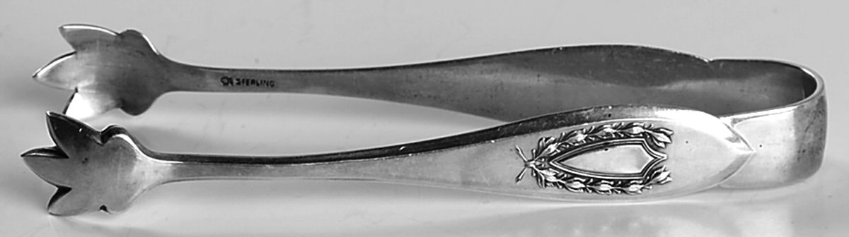 Napoleon (Sterling, 1910, No Monograms) Small Sugar Tongs by International Silver-1