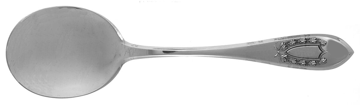 Napoleon (Sterling, 1910, No Monograms) Round Bowl Soup Spoon (Gumbo) by International Silver-1