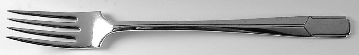 Napoleon (Silverplate, 1929) Grille Fork (Viande) by International Silver-1