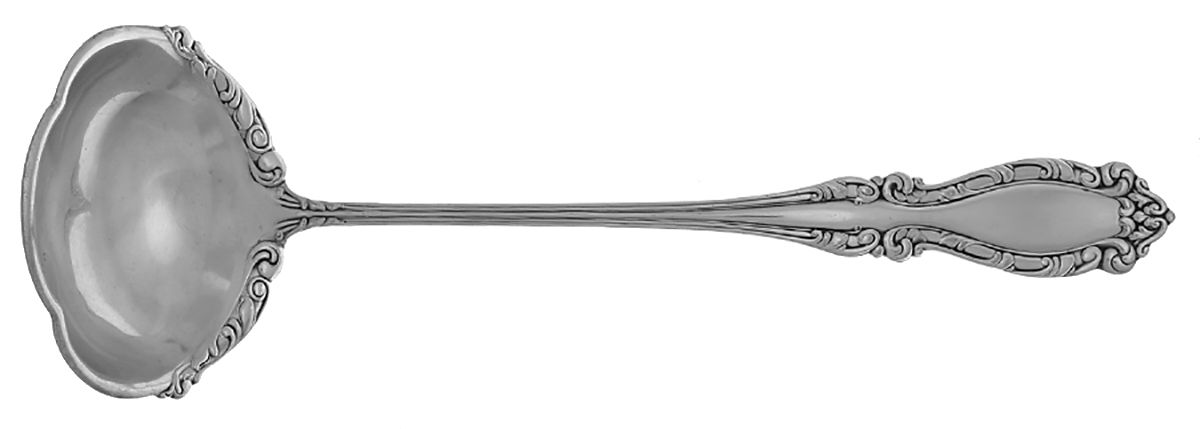 Nassau (Silverplate, 1899) Large Solid Soup Ladle by International Silver-1