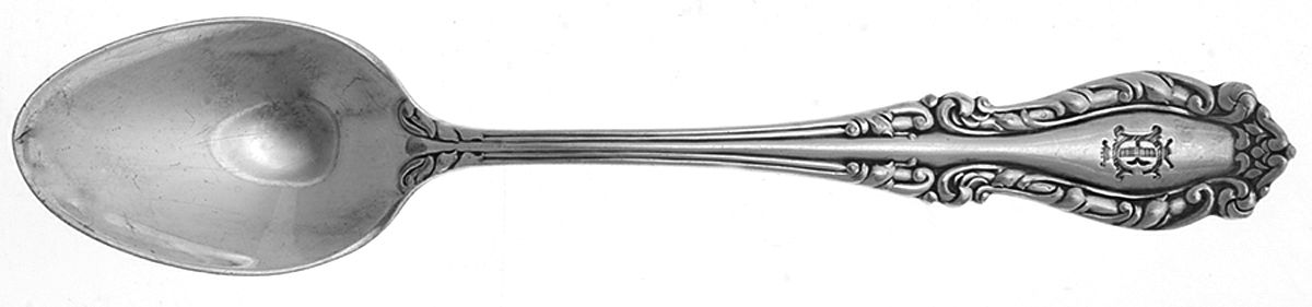 Nassau (Silverplate, 1899) Monogram Demitasse Spoon by International Silver-1