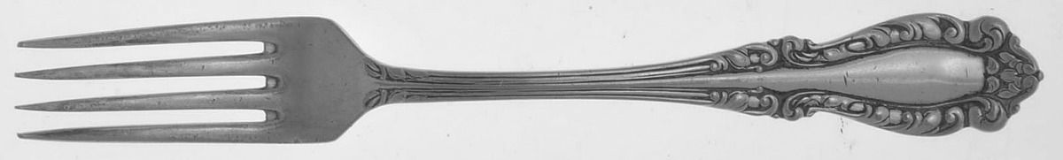 Nassau (Silverplate, 1899) Youth Fork by International Silver-1