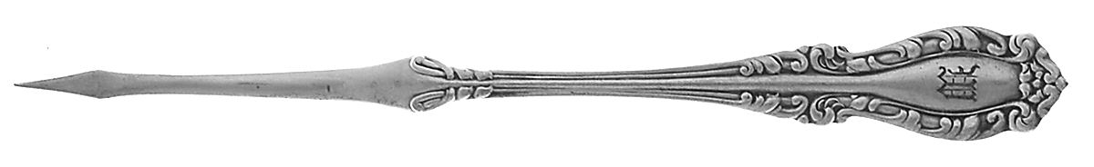 Nassau (Silverplate, 1899) Solid Nut Pick by International Silver-1