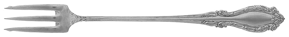 Nassau (Silverplate, 1899) Cocktail/Seafood Fork by International Silver-1
