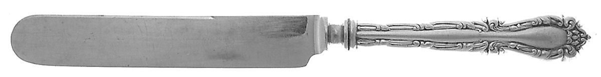 Nassau (Silverplate, 1899) Old French Hollow Knife with Bolster by International Silver-1