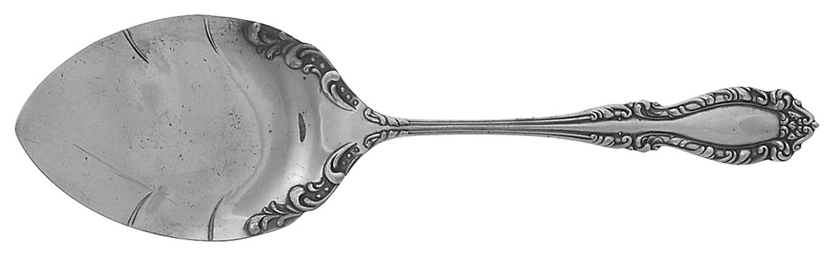 Nassau (Silverplate, 1899) Large Solid Pie Knife by International Silver-1