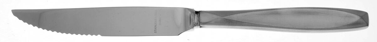Nassau (Stainless) Steak Knife Individual Hollow, Serrate HC by International Silver-1