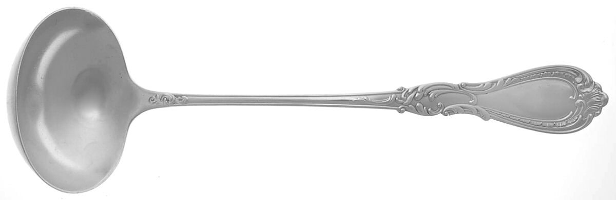 Navarre (Silverplate, 1890) Solid Soup Ladle by International Silver-1