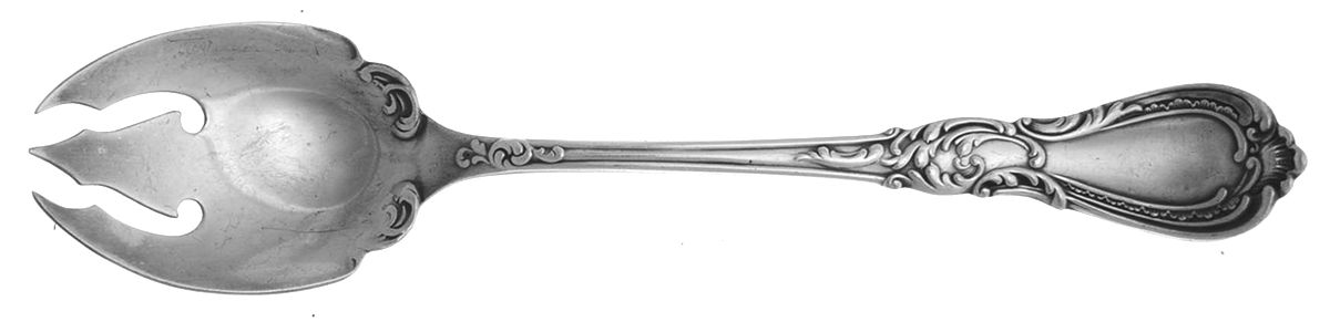 Navarre (Silverplate, 1890) Ice Cream Fork by International Silver-1