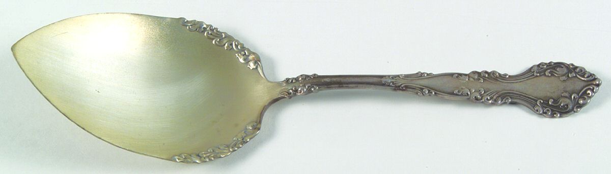 New Century (Silverplate, 1898) Large Solid Pie Knife by International Silver-1