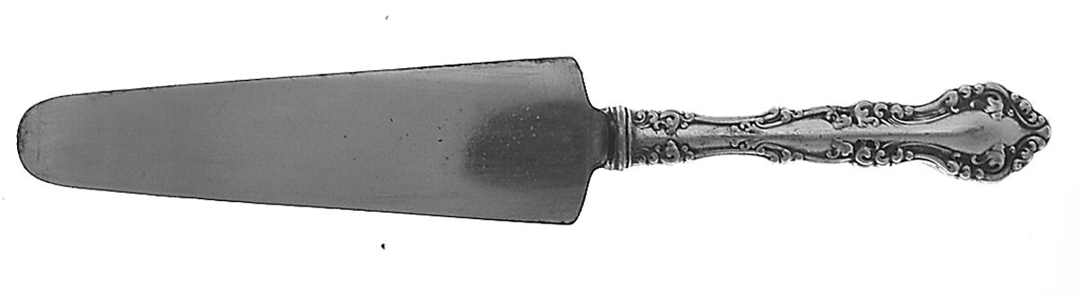 New Century (Silverplate, 1898) Pie Server with Silverplate Blade by International Silver-1