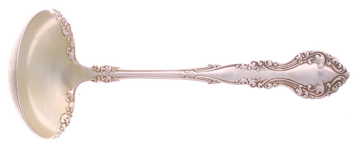 New Century (Silverplate, 1898) Solid Gravy Ladle by International Silver-1