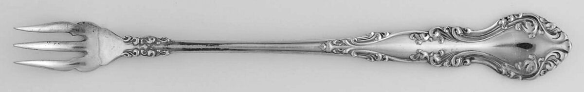 New Century (Silverplate, 1898) Cocktail/Seafood Fork by International Silver-1