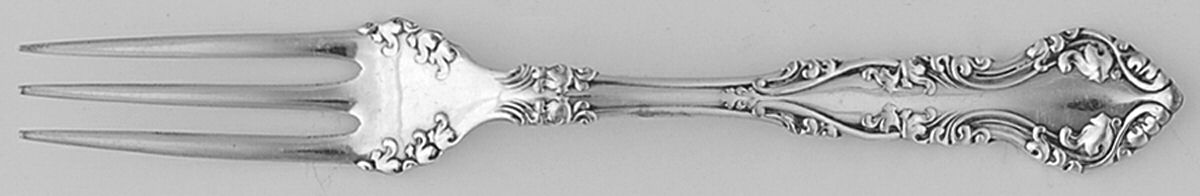 New Century (Silverplate, 1898) Strawberry Fork by International Silver-1