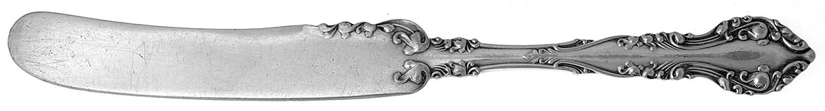 New Century (Silverplate, 1898) Flat Handle Master Butter Knife by International Silver-1