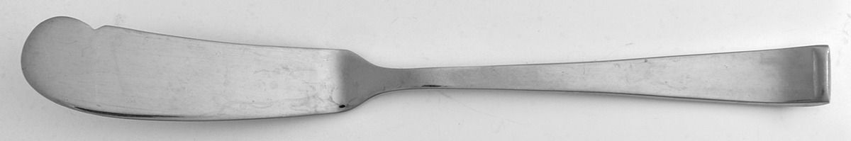 New Charm (Stainless) Flat Handle Master Butter Knife by International Silver-1