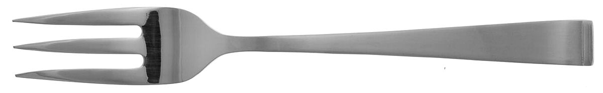New Charm (Stainless) Medium Solid Cold Meat Serving Fork by International Silver-1