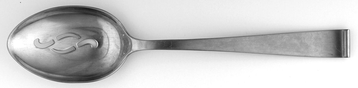 New Charm (Stainless) Pierced Tablespoon (Serving Spoon) by International Silver-1