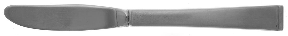 New Charm (Stainless) Modern Hollow Butter Spreader (Stainless) by International Silver-1