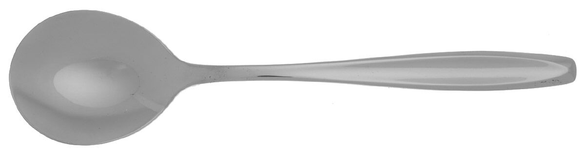 New Dawn (Stainless) Round Bowl Soup Spoon (Cream Soup) HC by International Silver-1