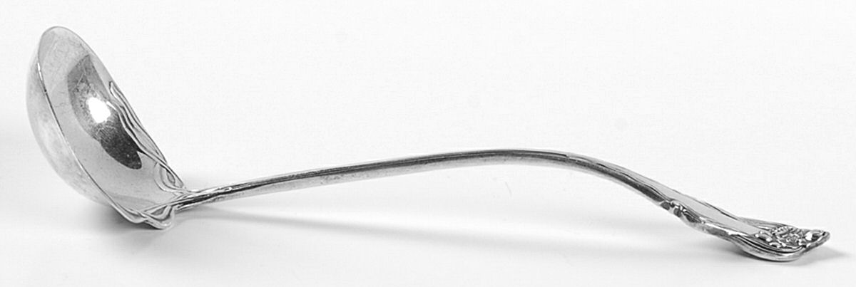Nenuphar (Silverplate, 1905) Solid Piece Cream Ladle by International Silver-1