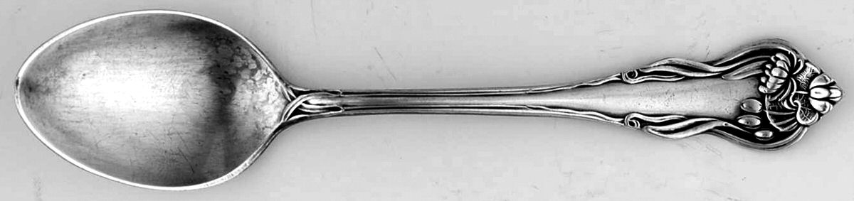 Nenuphar (Silverplate, 1905) Demitasse Spoon by International Silver-1