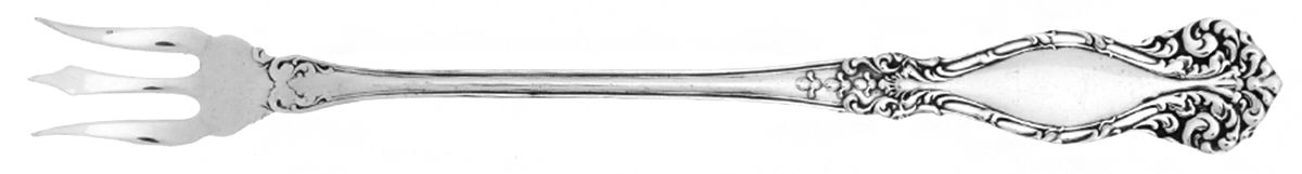 Newton-Raleigh (Silverplate) Cocktail/Seafood Fork by International Silver-1