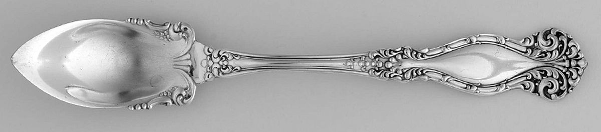 Newton-Raleigh (Silverplate) Fruit/Orange Spoon by International Silver-1