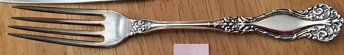 Newton-Raleigh (Silverplate) Youth Fork by International Silver-1