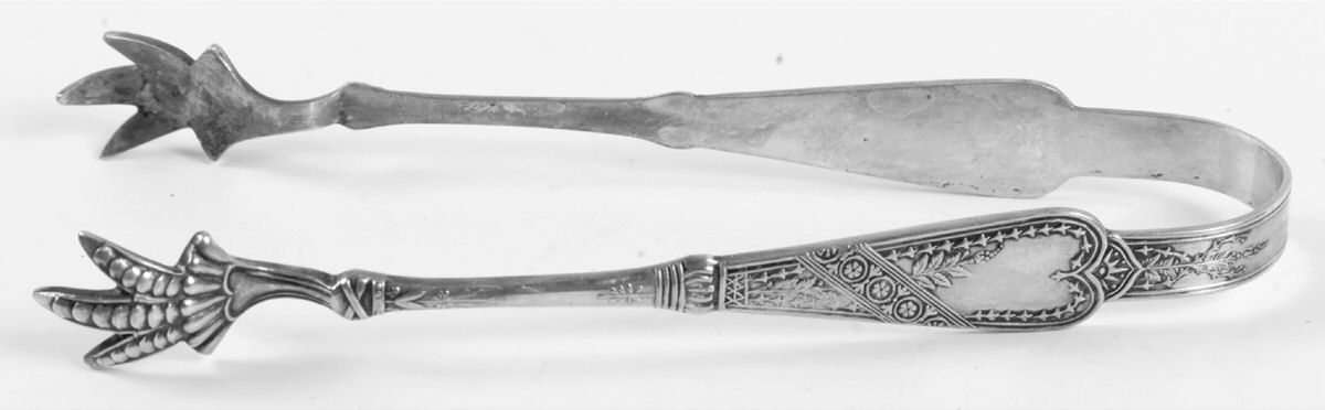 Newport (Silverplate, 1879) Sugar Tongs by International Silver-1
