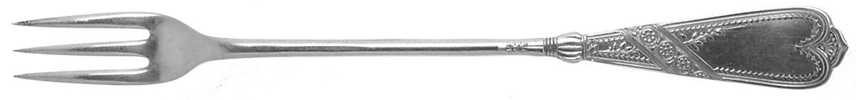 Newport (Silverplate, 1879) Oyster Fork by International Silver-1