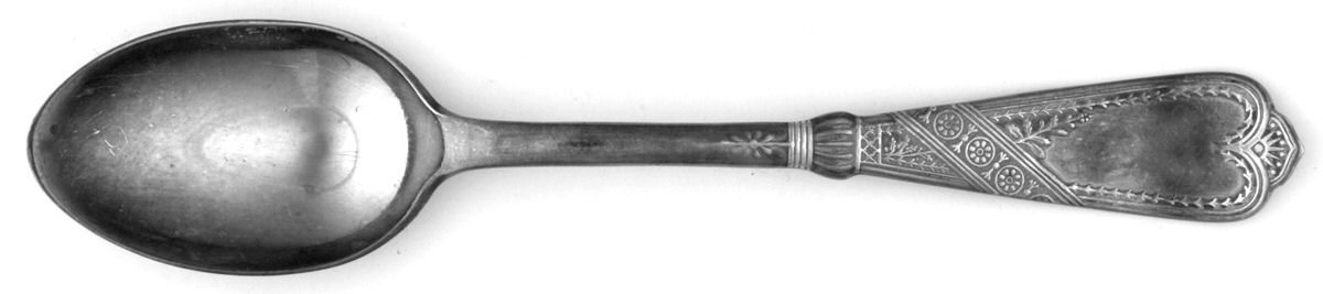 Newport (Silverplate, 1879) Five O'Clock Teaspoon by International Silver-1