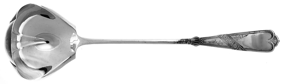 Newport (Silverplate, 1879) Large Solid Soup Ladle by International Silver-1