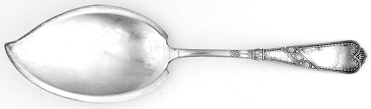 Newport (Silverplate, 1879) Large Solid Ice Cream Server by International Silver-1