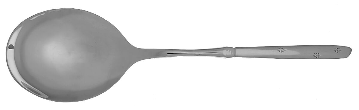 Night Sky (Stainless) Casserole Spoon with Smooth Stainless Bowl HC by International Silver-1