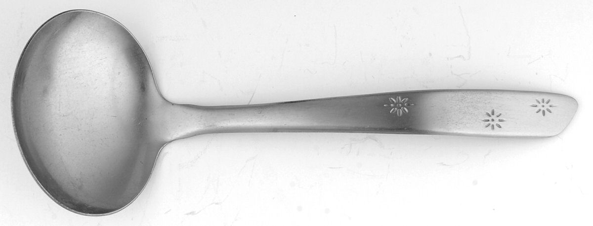 Night Sky (Stainless) Solid Gravy Ladle by International Silver-1
