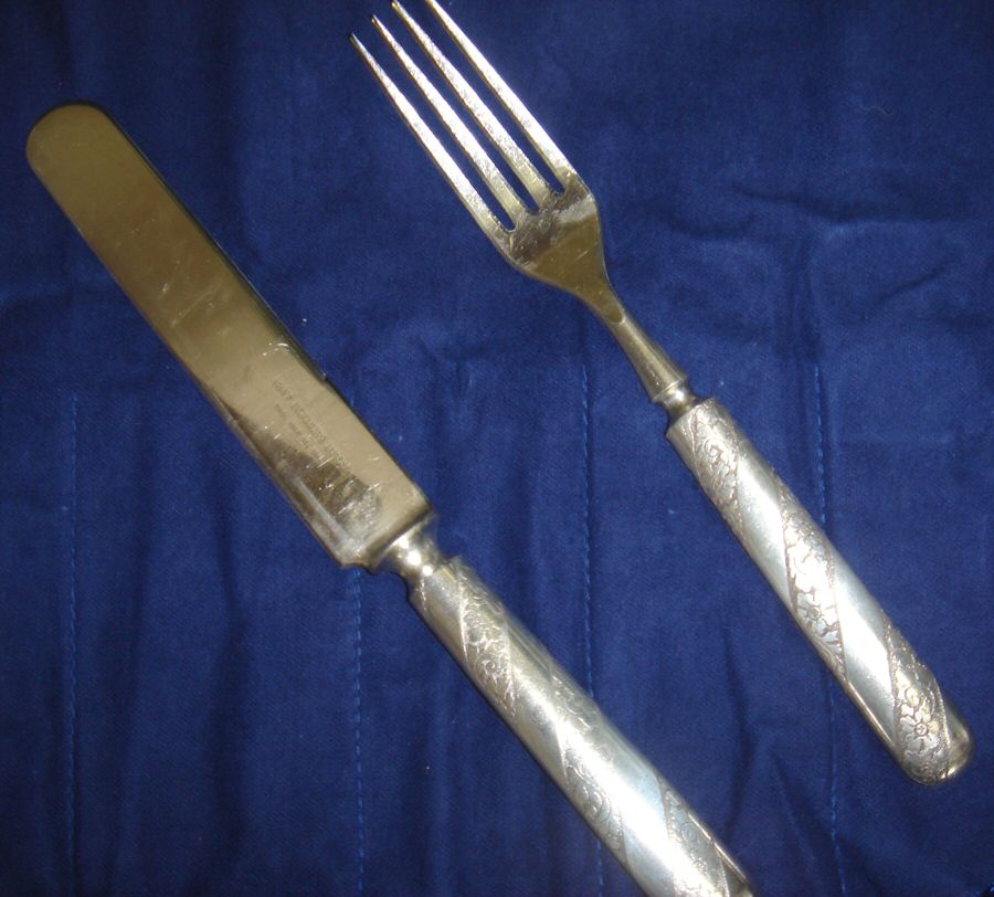 NO77 (SLVP, 1890) Blunt Solid Knife by International Silver-1