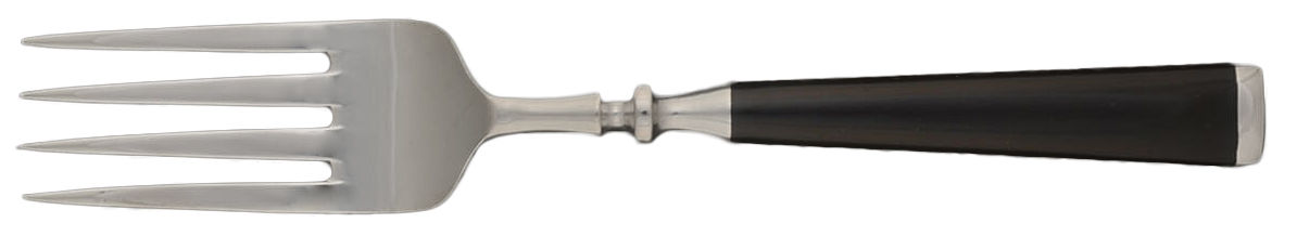 Nocturnal (Stainless) Large Solid Cold Meat Serving Fork by International Silver-1