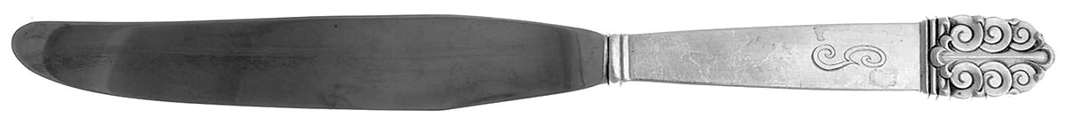Northern Lights (Sterling, 1946, Glossy) Monogram Modern Hollow Knife by International Silver-1