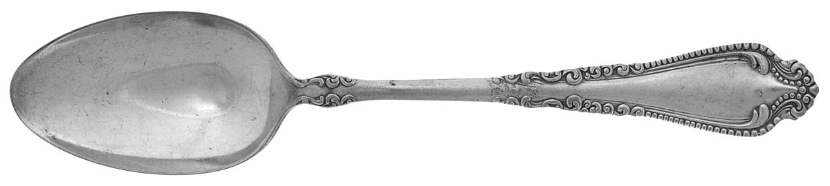 Norfolk (Silverplate, 1905) Place/Oval Soup Spoon by International Silver-1