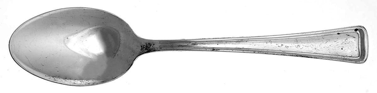 Norman (Silverplate, 1953) Place/Oval Soup Spoon by International Silver-1