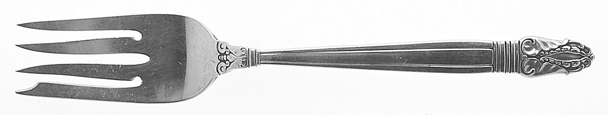 Norse (Sterling, 1937) Individual Salad Fork by International Silver-1