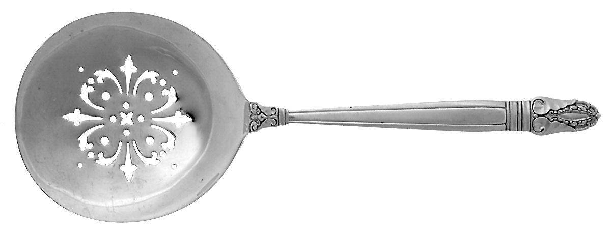 Norse (Sterling, 1937) Tomato Server, Solid Piece by International Silver-1