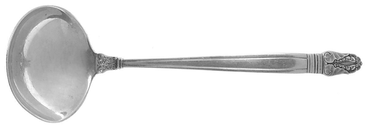 Norse (Sterling, 1937) Solid Piece Cream Ladle by International Silver-1