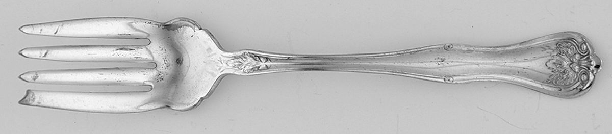 Oak (Silverplate, 1911) Individual Salad Fork by International Silver-1