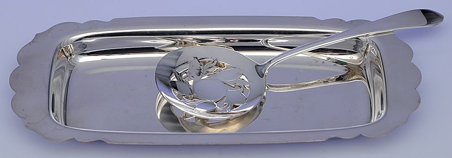 Ocean Spray (Silverplate) 2 Piece Cranberry Serving Set by International Silver-1