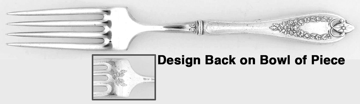 Old Colony (Silverplate, 1911) Hollow Handle Fork by International Silver-1