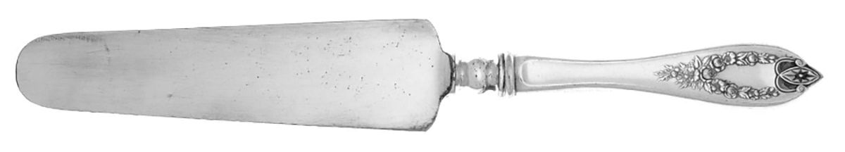 Old Colony (Silverplate, 1911) Pie Server with Silverplate Blade by International Silver-1