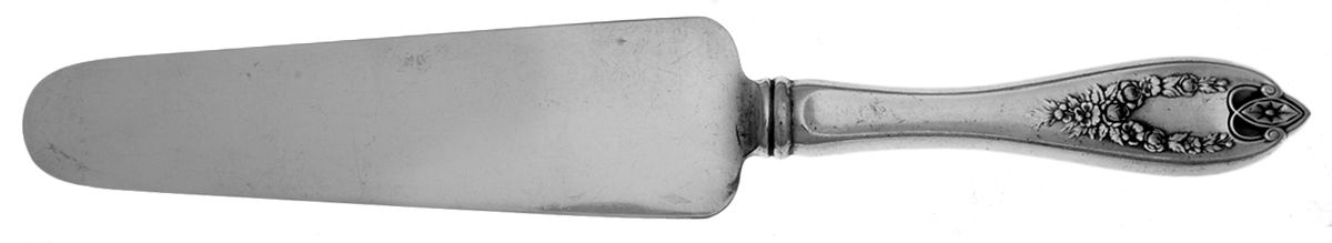 Old Colony (Silverplate, 1911) Pie Server with Silverplate Blade by International Silver-1