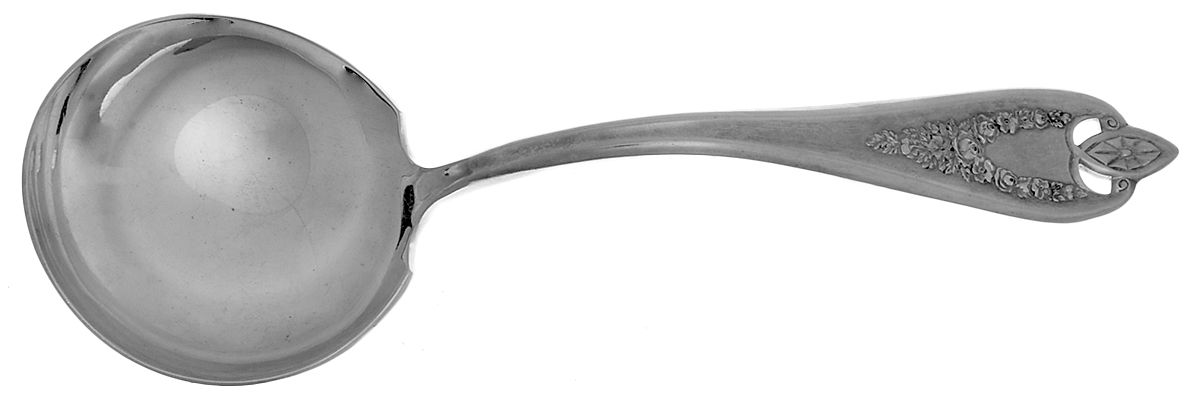 Old Colony (Silverplate, 1911) Solid Gravy Ladle by International Silver-1